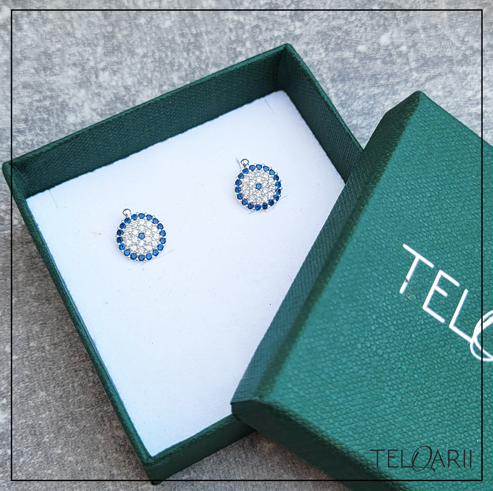 kolczyki srebrne oko proroka zatrzask kolczyki srebrne oko proroka zatrzask