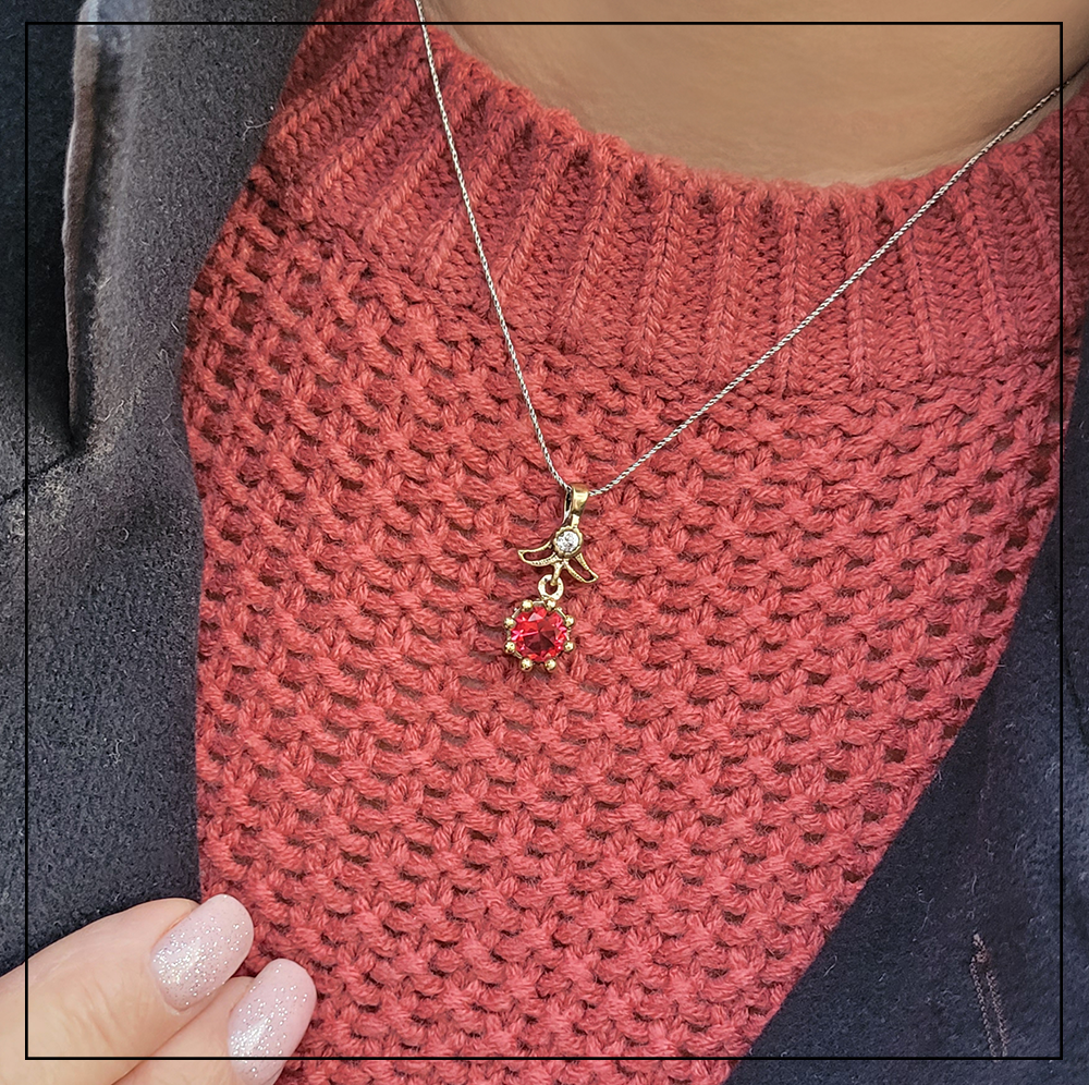 ORIENTALNY KOMPLET KWIATEK granat ORIENTALNY KOMPLET KWIATEK granat