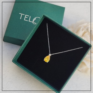 naszyjnik lezka zolta   