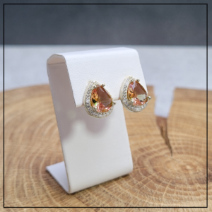 kolczyki kropla sultanit silver 