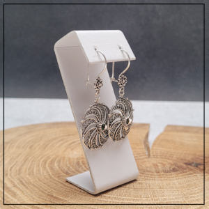 kolczyki wiszace telkari wiatrak