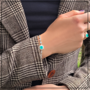 bransoletka turmalin paraiba  