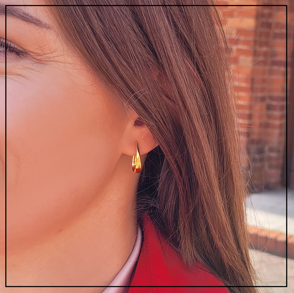 kolczyki lezki gold kolczyki lezki gold