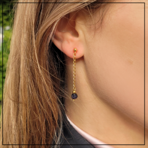 pozlacane kolczyki wiszace noc kairu dlugie