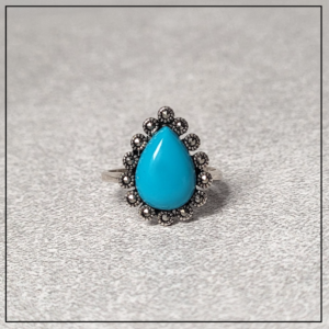pierscionek turkus markazyty 1