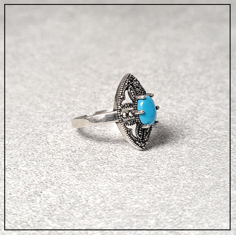 pierscionek turkus markazyty 3 pierscionek turkus markazyty 3