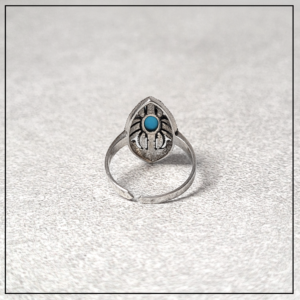 pierscionek turkus markazyty 3