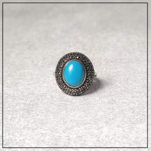 pierscionek turkus markazyty 4