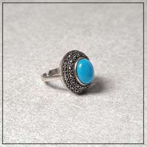 pierscionek turkus markazyty 4