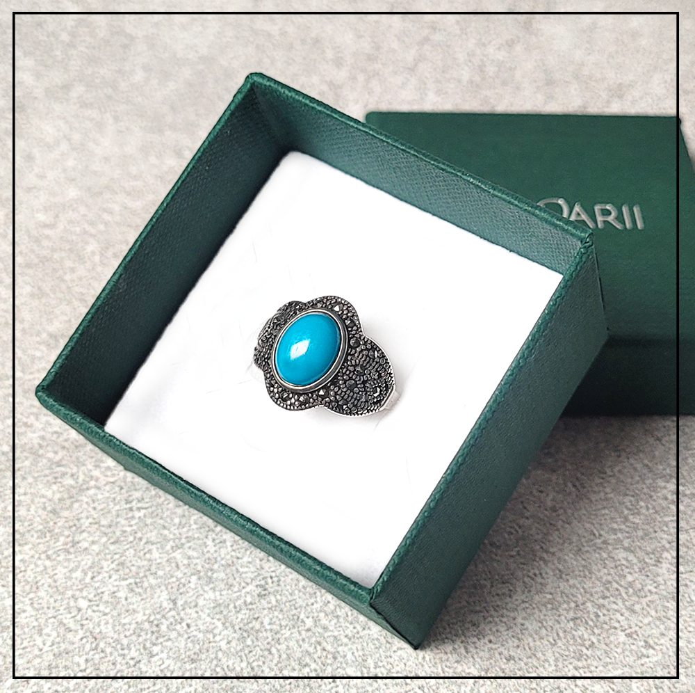 pierscionek turkus markazyty 5 pierscionek turkus markazyty 5