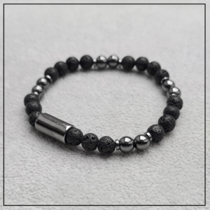 bransoletka hematyt lawa