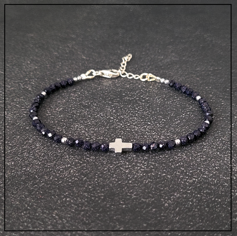 bransoletka srebrny krzyzyk noc kairu bransoletka srebrny krzyzyk noc kairu