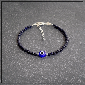 bransoletka evil eye noc kairu granatowa