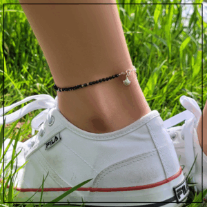 bransoletka na noge nockairu srebro