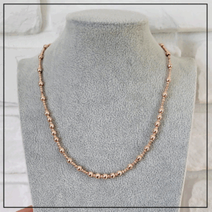 naszyjnik rose kuleczki kamienie naturalne