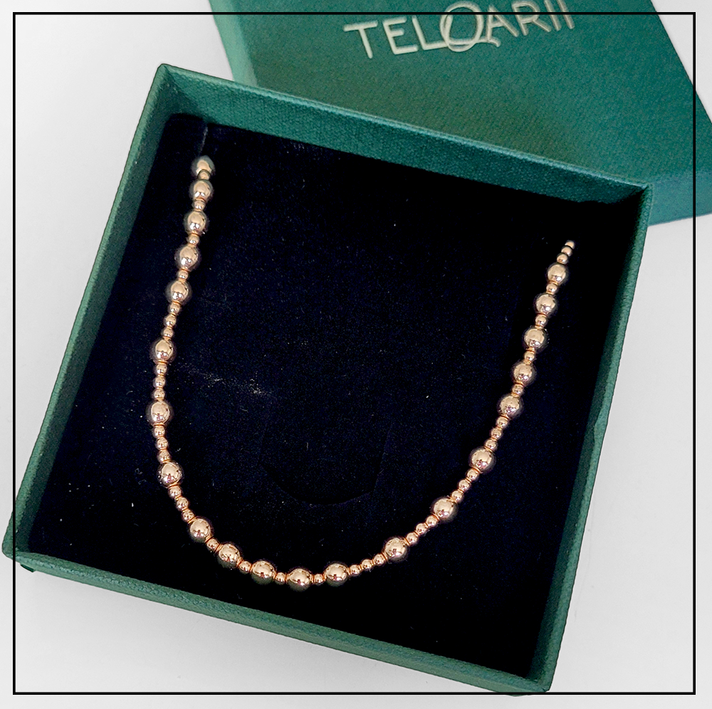 naszyjnik rose kuleczki kamienie naturalne naszyjnik rose kuleczki kamienie naturalne