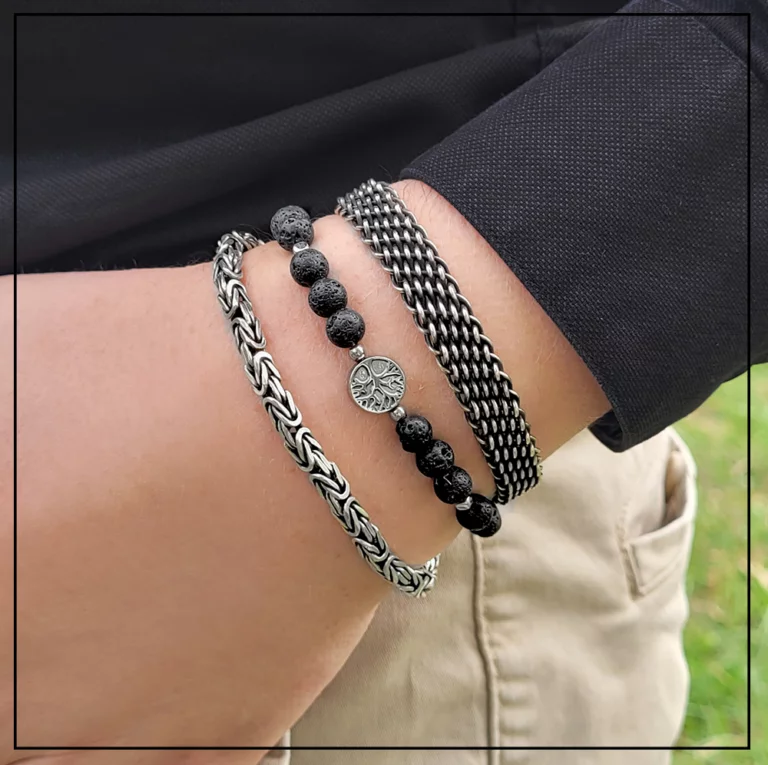 pleciona bransoletka bangle zapinana blog