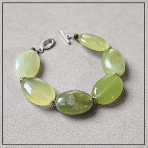 bransoletka jadeit srebro925