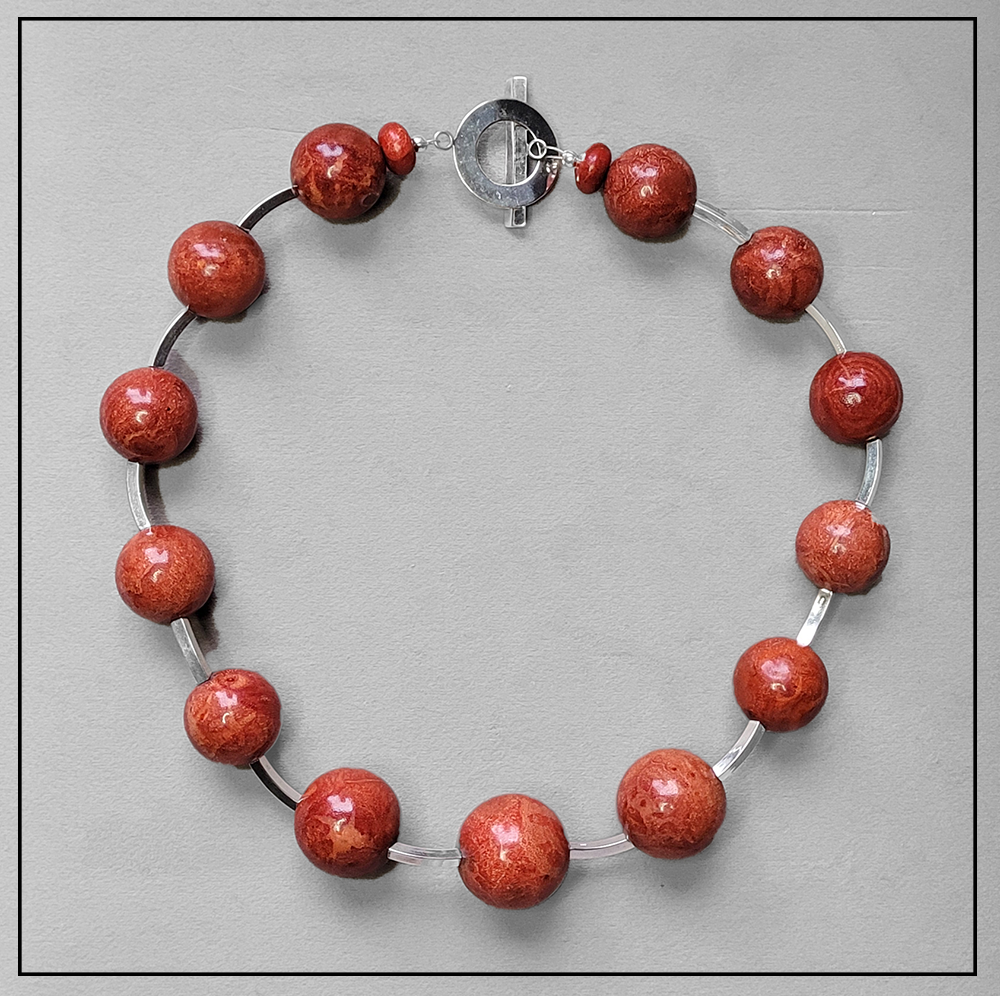 komplet z koralowca komplet z koralowca