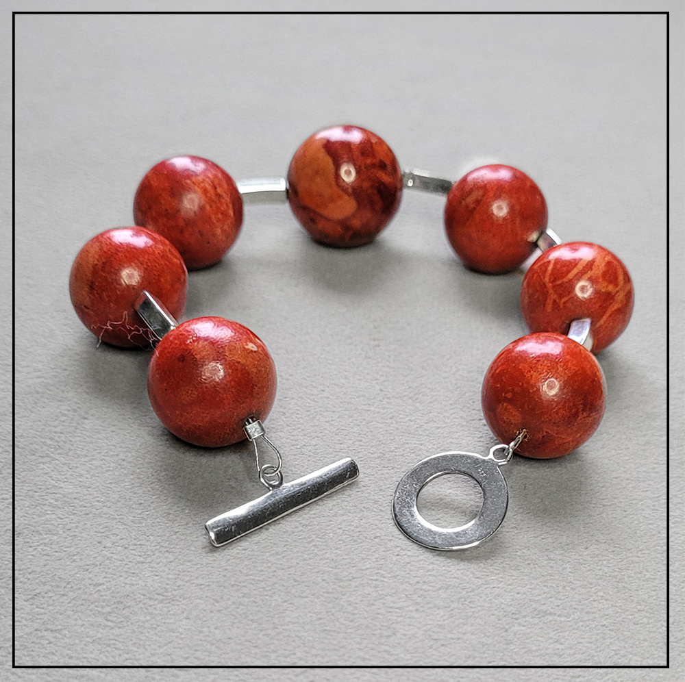 komplet z koralowca komplet z koralowca